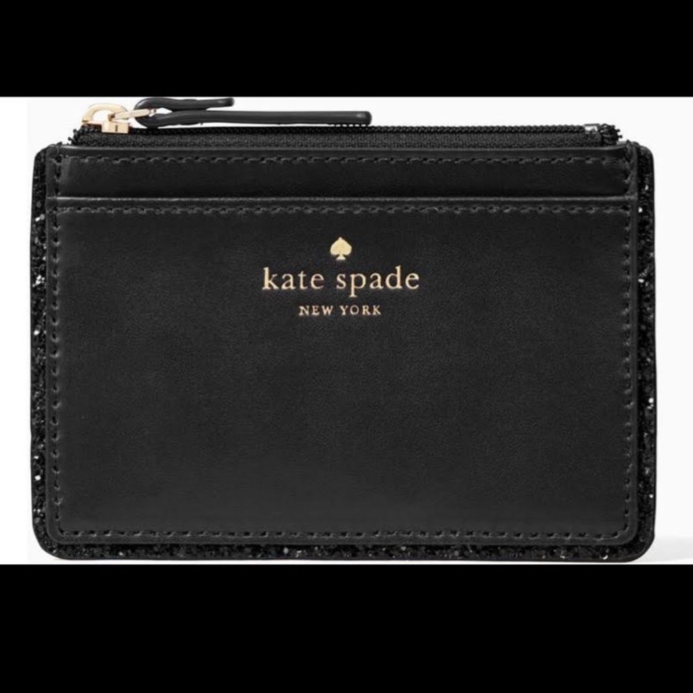 Kate Spade Black Seton Drive Adi Card Wallet